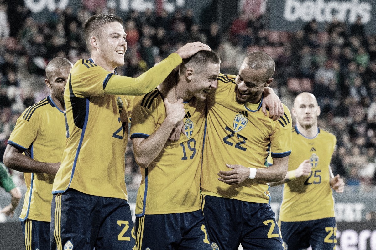 Highlights and Goals Sweden 50 Azerbaijan in EURO 2024 Qualifiers