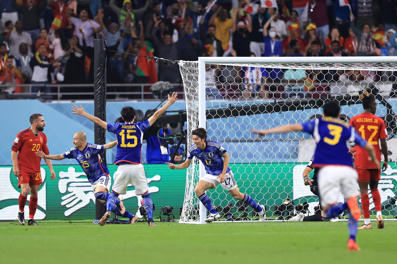 Japón logra una victoria de fantasía
ante España