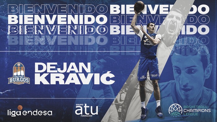 San Pablo Burgos refuerza su juego interior con Dejan Kravic San Pablo Burgos refuerza su juego interior con Dejan Kravic