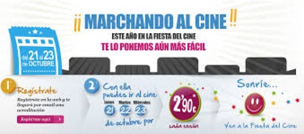 La Fiesta del Cine arranca su quinta edición con el 90% de las salas adheridas