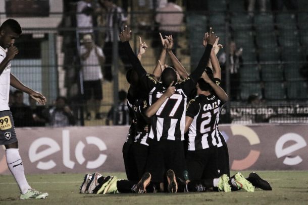Botafogo se recupera de falhas e arranca empate do Figueirense em Florianópolis na Copa do Brasil