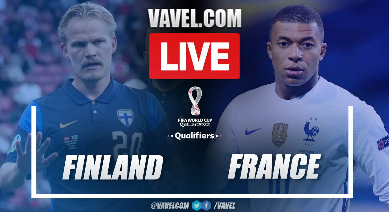 Highlights and goals: Finland 0-2 France in 2022 World Cup Qualifiers