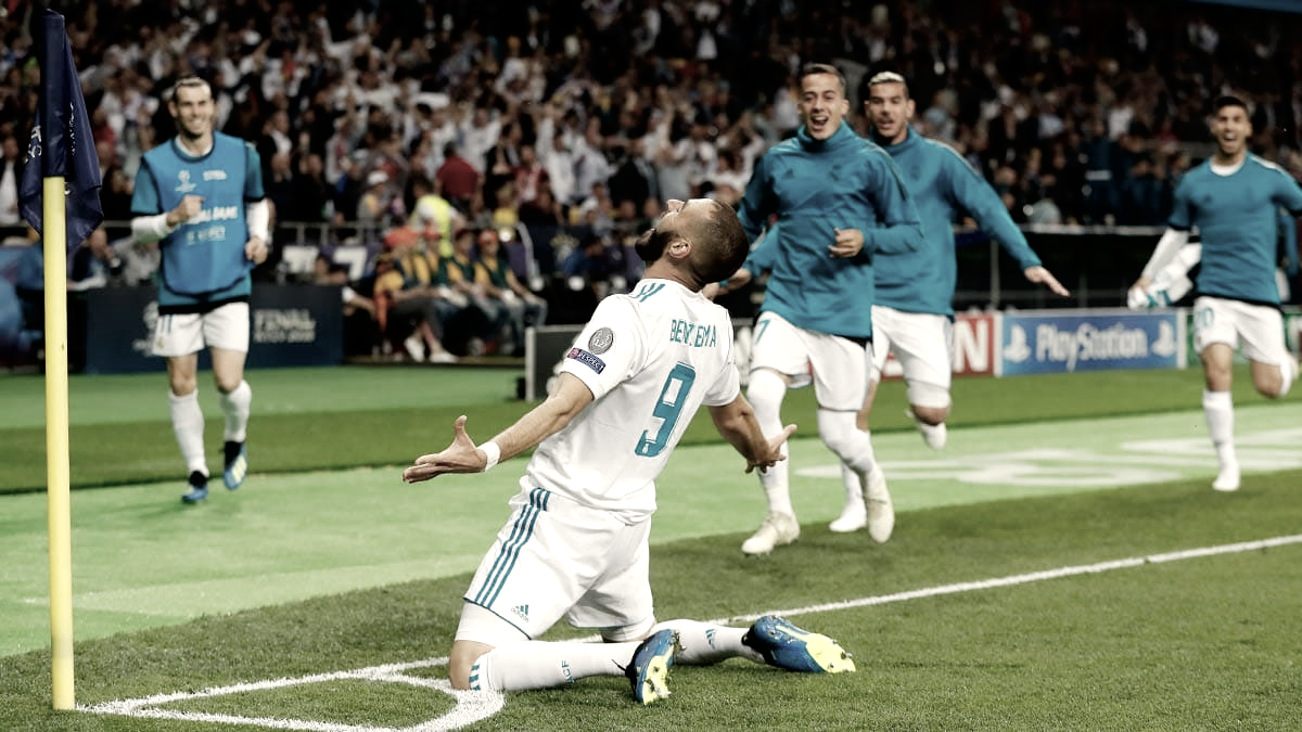Benzema entra en la historia como goleador en una final de Champions