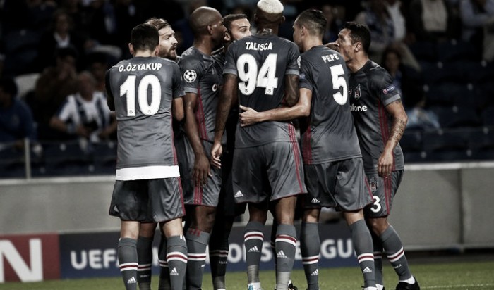 Champions League: il Besiktas espugna l'Estadio do Dragao, tre gol al Porto (1-3)