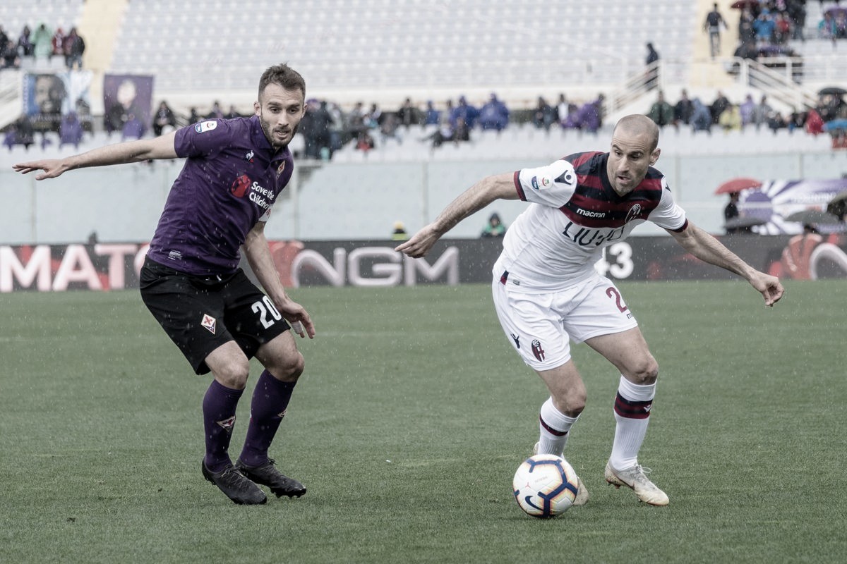 Fiorentina não sai do zero com Bologna na reestreia de Vincenzo Montella