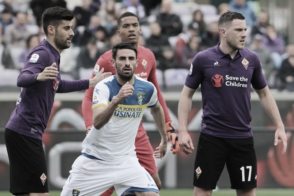 Frosinone surpreende Fiorentina e vence duas partidas seguidas pela primeira vez na história na Serie A Frosinone surpreende Fiorentina e vence duas partidas seguidas pela primeira vez na história na Serie A