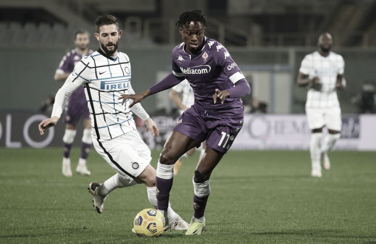 Internazionale bate Fiorentina fora de casa e assume liderança provisória da Serie A