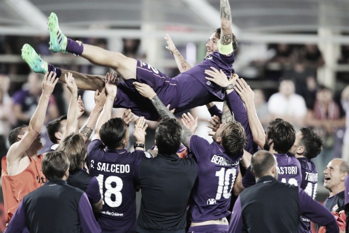 Fiorentina fecha Serie A empatando com Pescara em dia de homenagens a Gonzalo Rodríguez