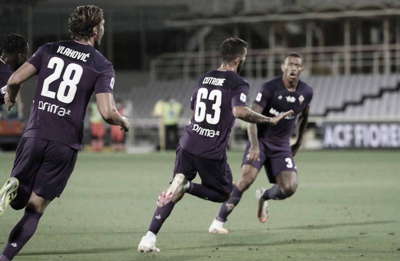 Cutrone marca no apagar das luzes e evita derrota da Fiorentina contra Verona