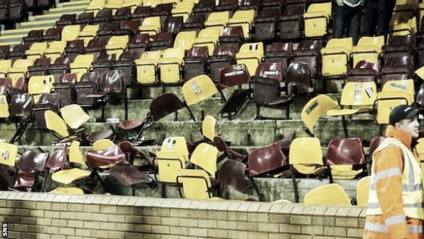 Celtic ban 128 after Fir Park trouble