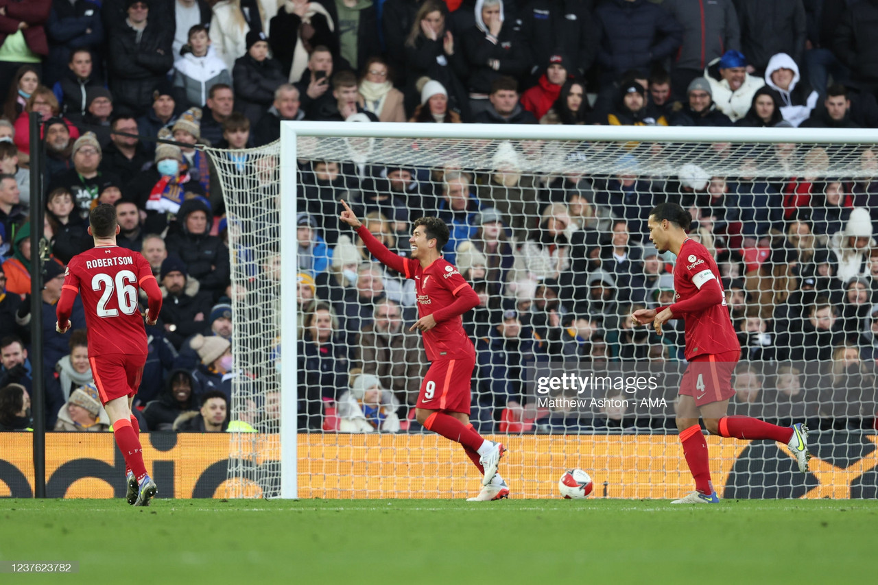 Liverpool 4-1 Shrewsbury: Fabinho's double helps Reds avoid upset