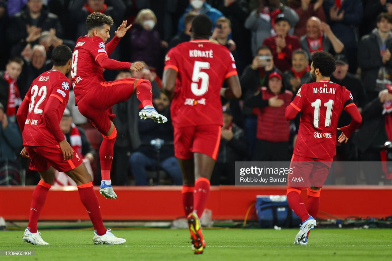 Liverpool 3-3 Benfica (6-4): Firmino brace helps Red withstand Benfica fightback