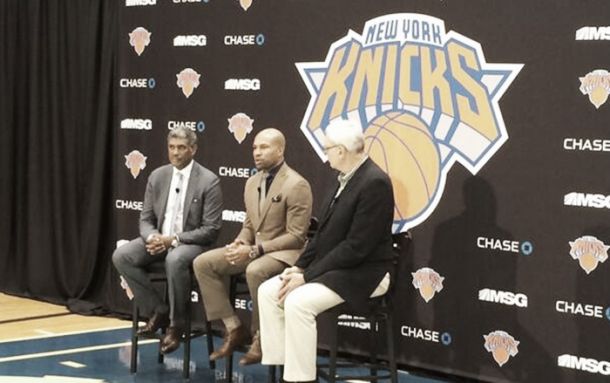 Derek Fisher é anunciado como novo técnico do New York Knicks