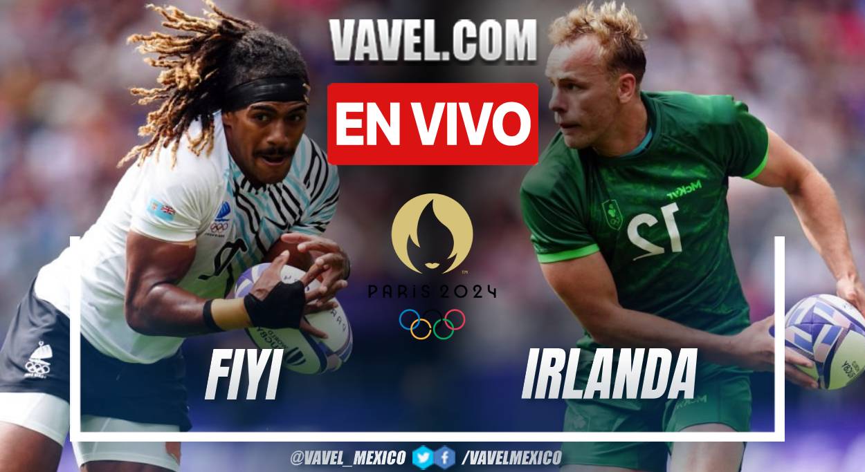 Resumen y puntos del Fiyi 19-15 Irlanda de Rugby 7 en Juegos Olímpicos 2024 | 25 Julio 2024