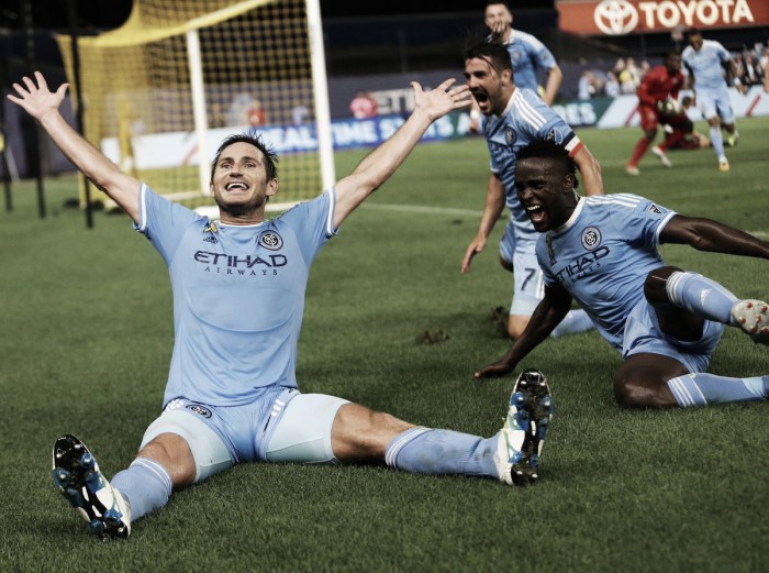 New York City FC leave it late to get the win over DC United