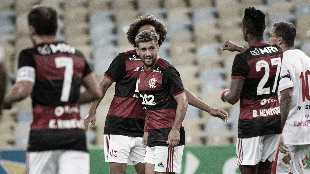 Na polêmica volta do Cariocão 2020, Flamengo não tem dificuldades para derrotar Bangu Na polêmica volta do Cariocão 2020, Flamengo não tem dificuldades para derrotar Bangu