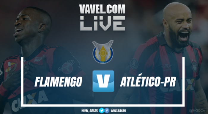 Resultado Flamengo x Atlético-PR pelo Campeonato Brasileiro 2017 (2-0)