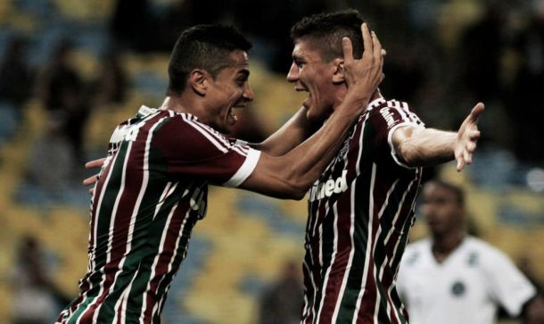 Fluminense sofre gol no fim, mas vence Goiás na estreia da Sul-Americana