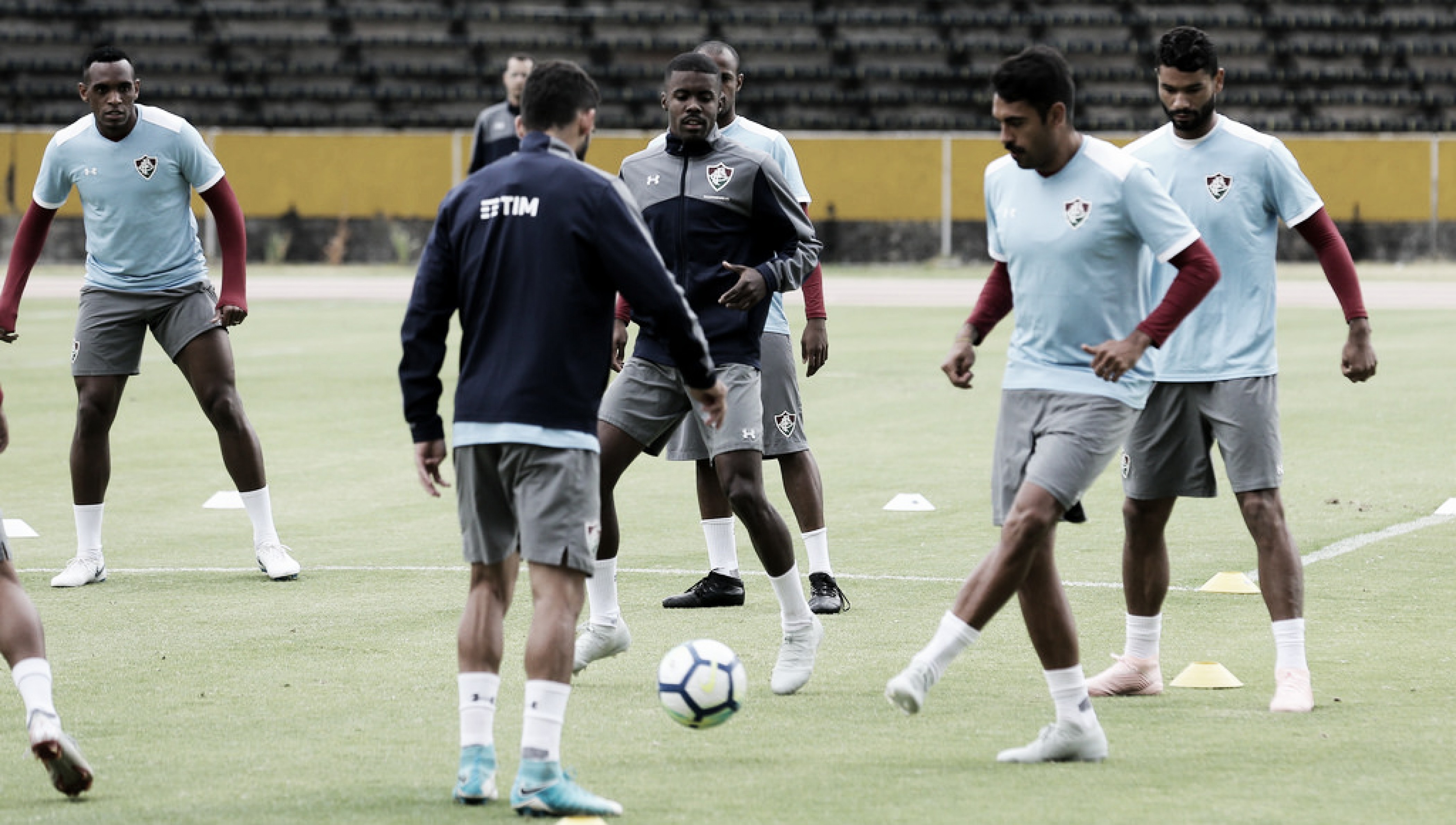 Na altitude de Quito, Fluminense visita Deportivo Cuenca pelas oitavas da Sul-Americana Na altitude de Quito, Fluminense visita Deportivo Cuenca pelas oitavas da Sul-Americana