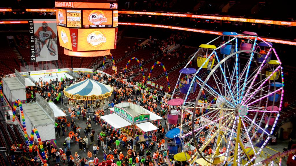 Philadelphia Flyers Carnival A Bright Spot in the City of Brotherly