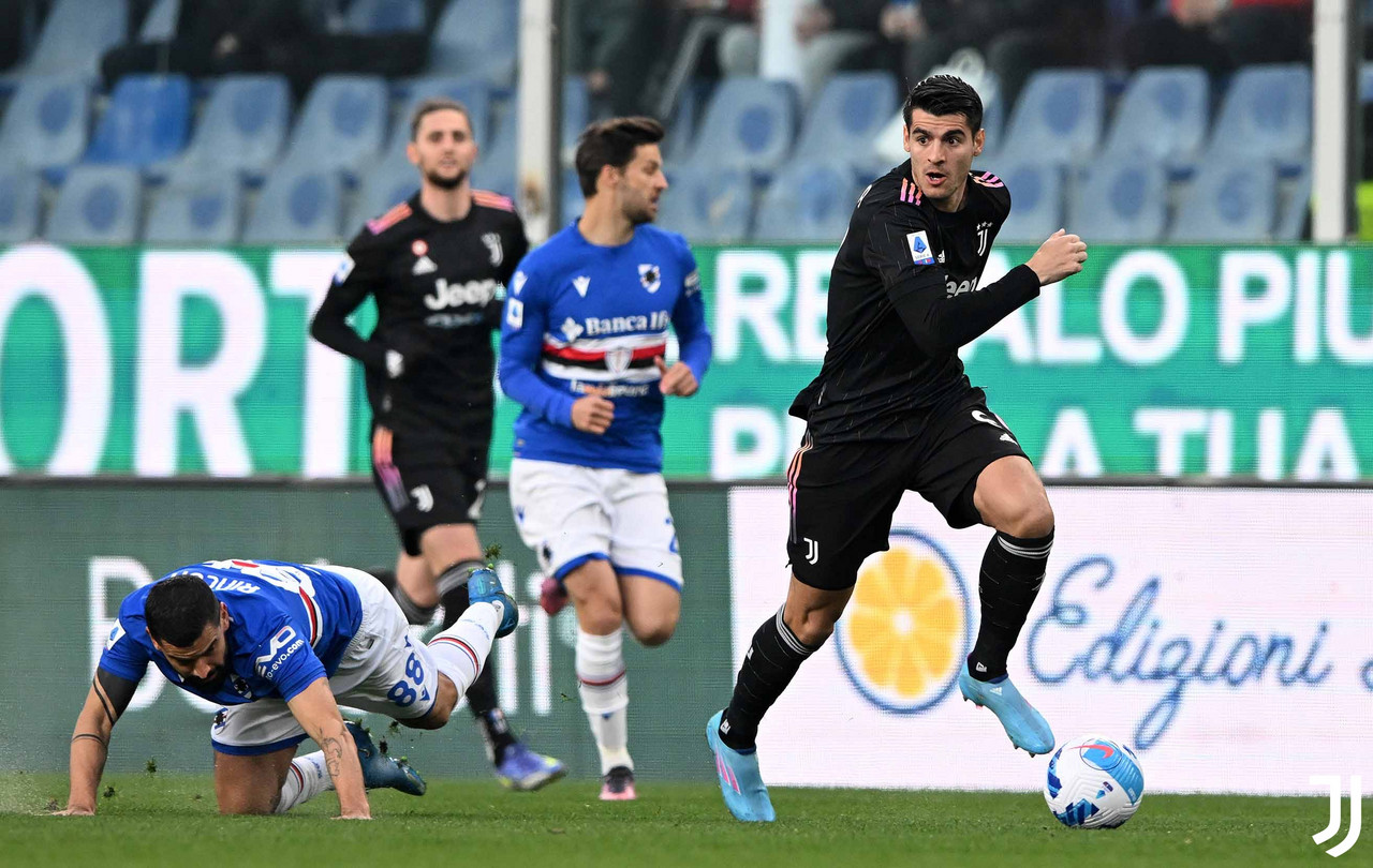 La Juventus rischia ma vince: battuta 1-3 una buona Sampdoria