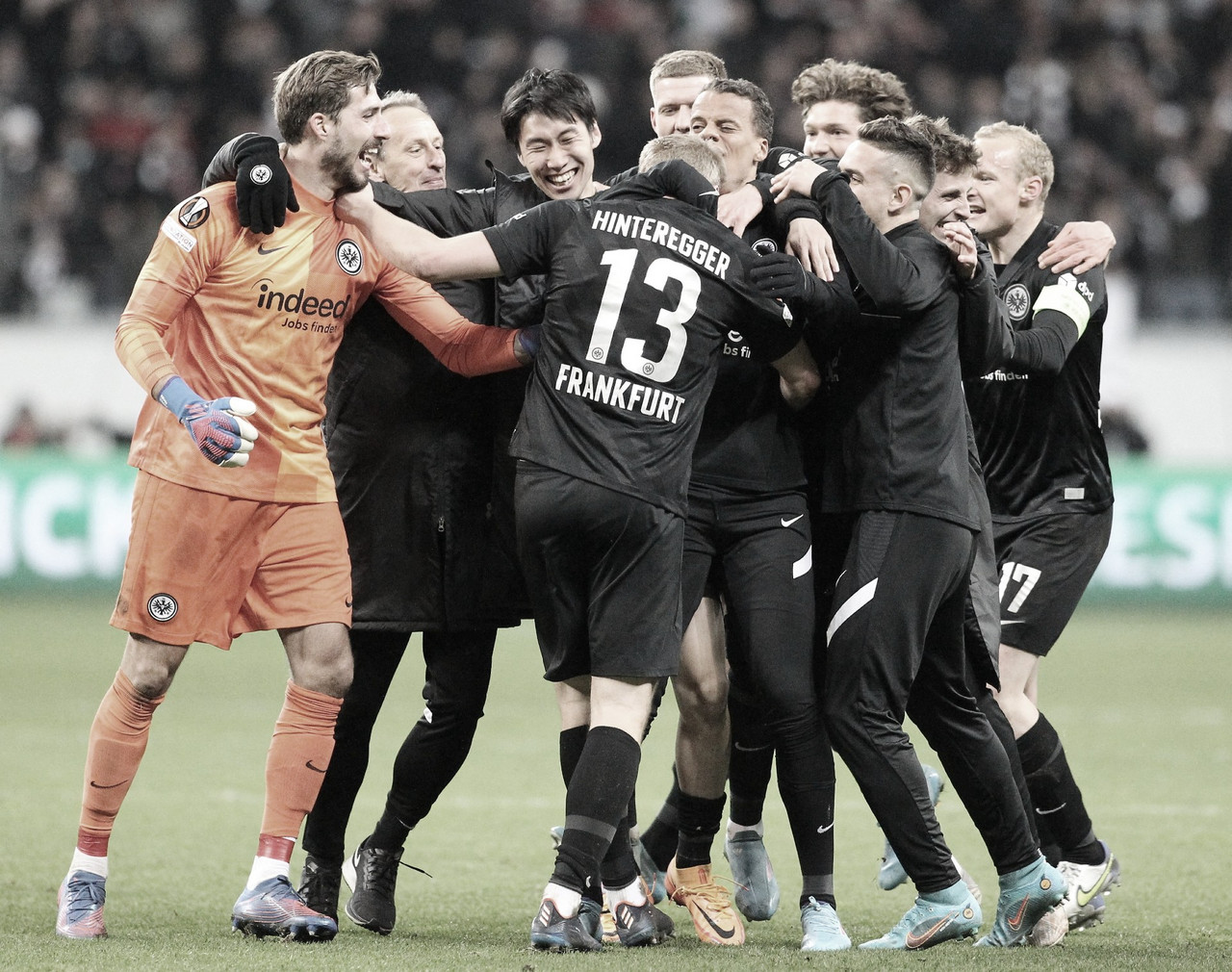 Agónico empate y clasificación para el Eintracht Frankfurt