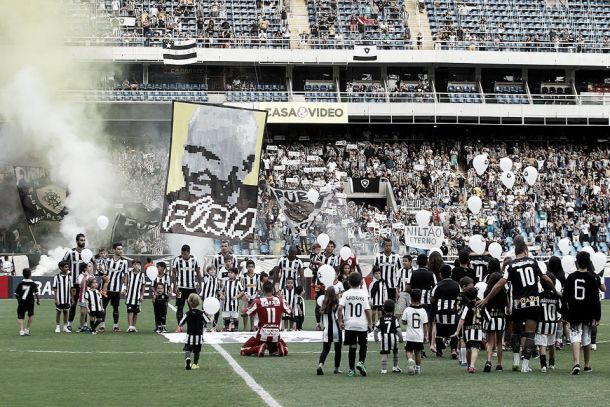 Botafogo goleia CRB e fica na liderança na Série B do Brasileirão
