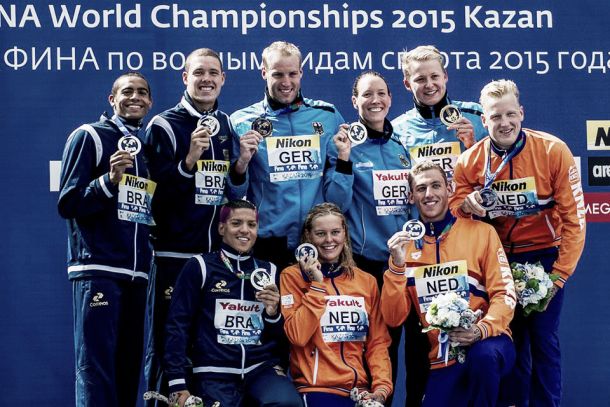 Kazan 2015, nuoto di fondo: altra beffa per l'Italia nella 5 km a squadre