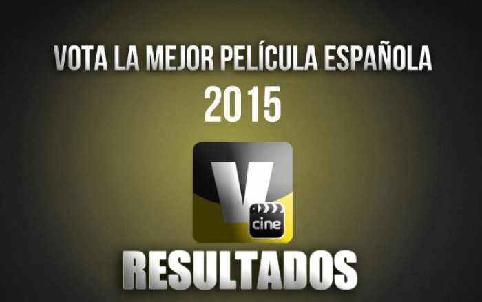 Resultados votación mejor película española del 2015 para los espectadores