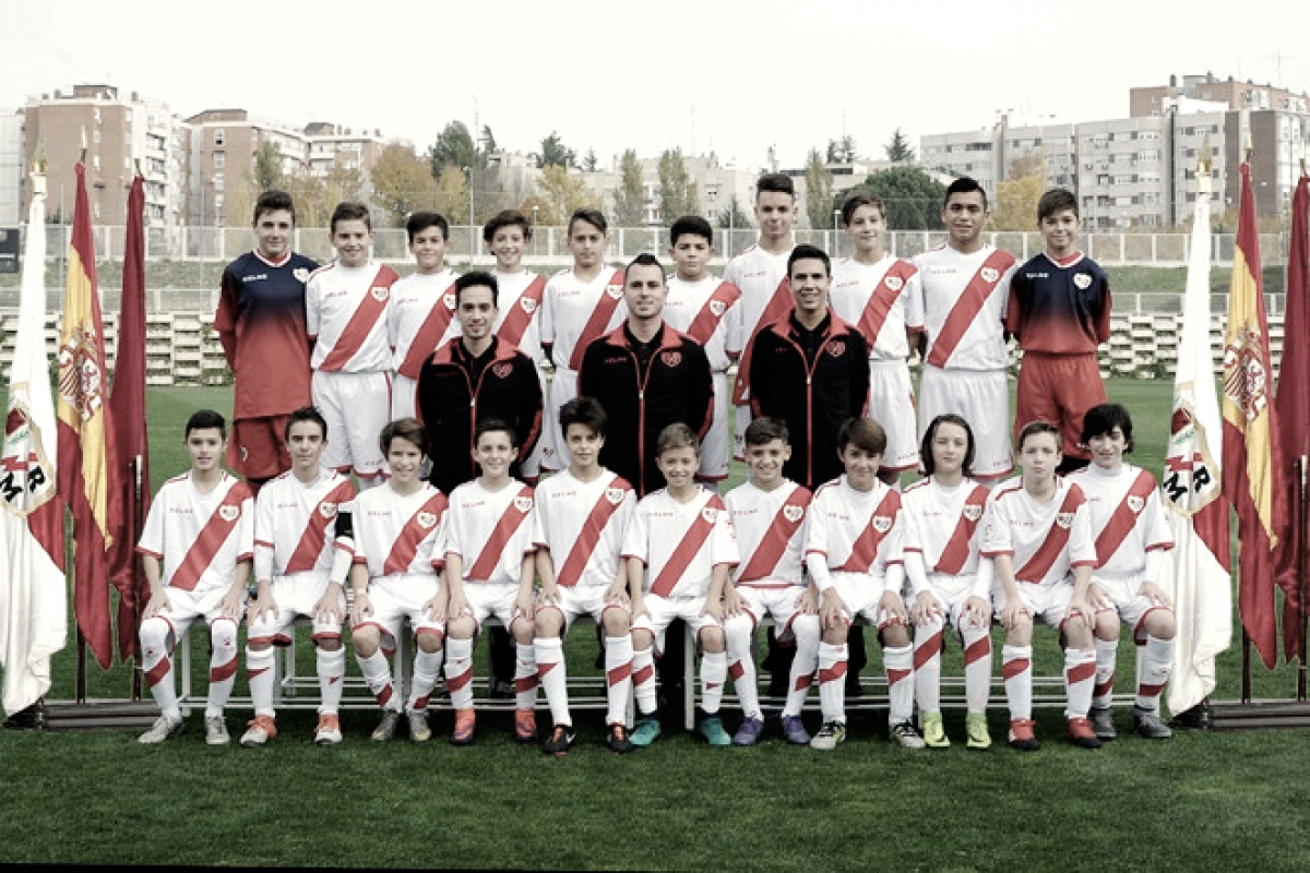 Cinco jugadores infantiles del Rayo Vallecano se entrenaron con la selección sub-14 de Madrid