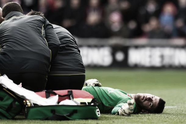 Southampton dealt Forster blow as 'keeper is out for the rest of the season