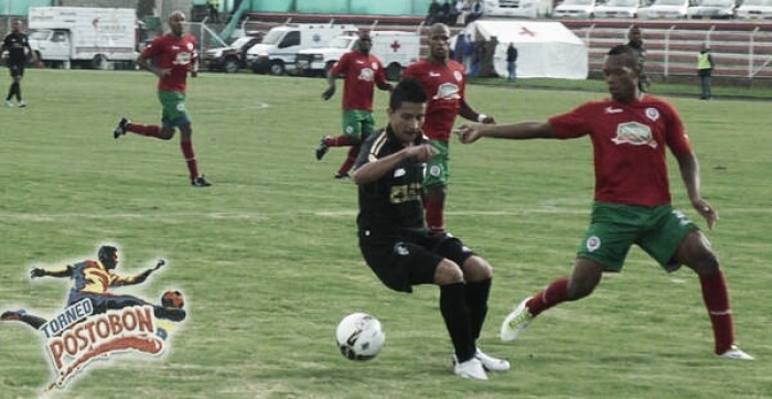 Final del partido: Fortaleza 0 - Cortuluá 1, Liga Águila.