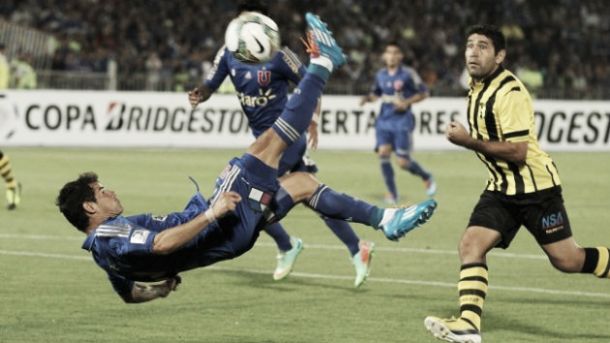 Com golaço de Mora, Universidad do Chile vence o Guaraní (PAR) pela Pré-Libertadores Com golaço de Mora, Universidad do Chile vence o Guaraní (PAR) pela Pré-Libertadores