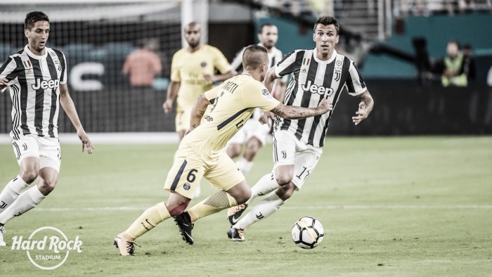 En un partido lleno de goles, Juventus venció en el final al PSG