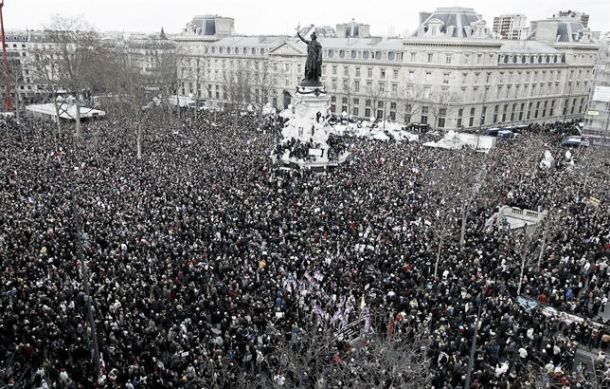 Marcha Republicana en París