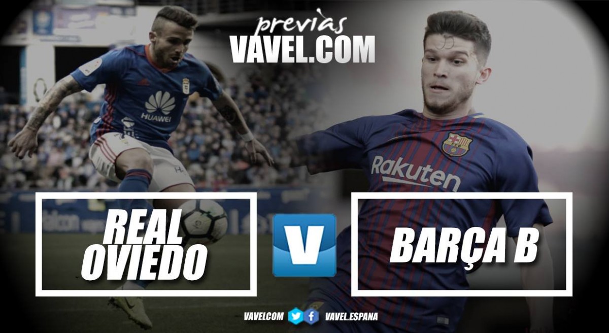 Previa del Real
Oviedo - FC Barcelona "B": Choque de rachas en el Tartiere