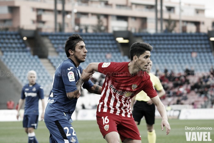 Fotos e imágenes del Almería 0-1 Getafe, jornada 20 de Segunda División