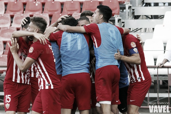 Fotos e imágenes del Almería B 1-0 Sporting B, ida de la 2ª eliminatoria de los playoffs de ascenso a Segunda B