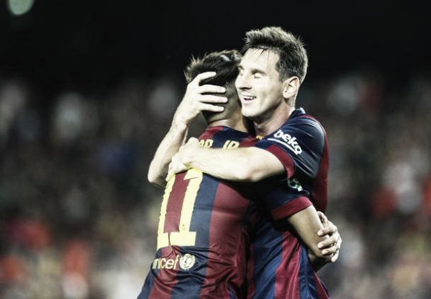 Fiesta de goles en el estreno del Barça en el Camp Nou