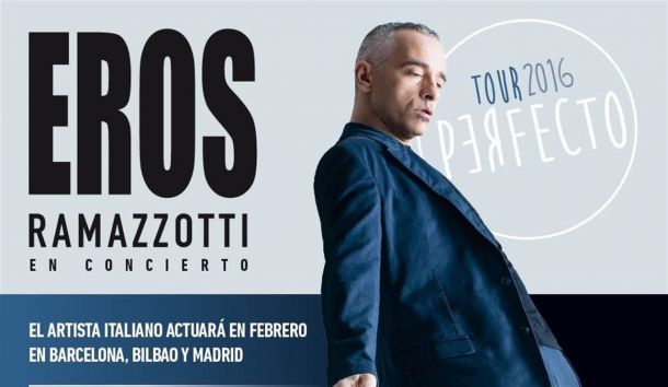 Eros Ramazzotti vuelve a España