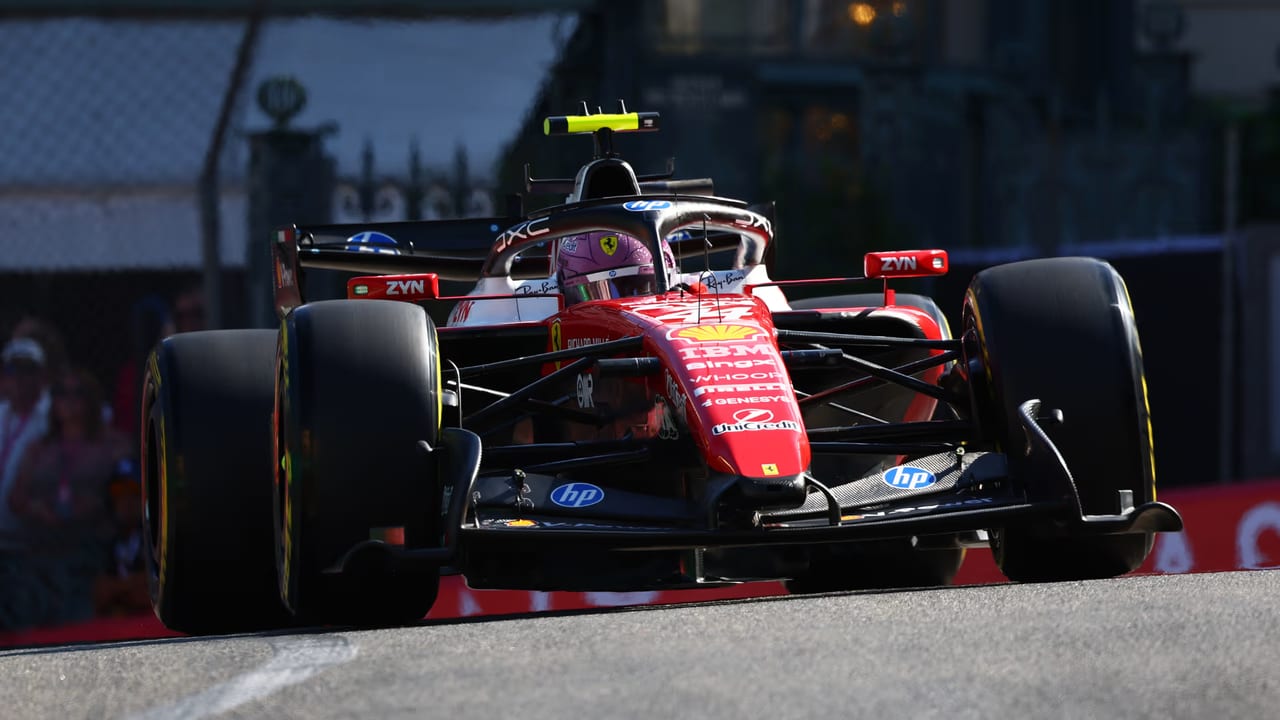 Hamilton supera Leclerc e Ferrari lidera sexta em Mônaco
