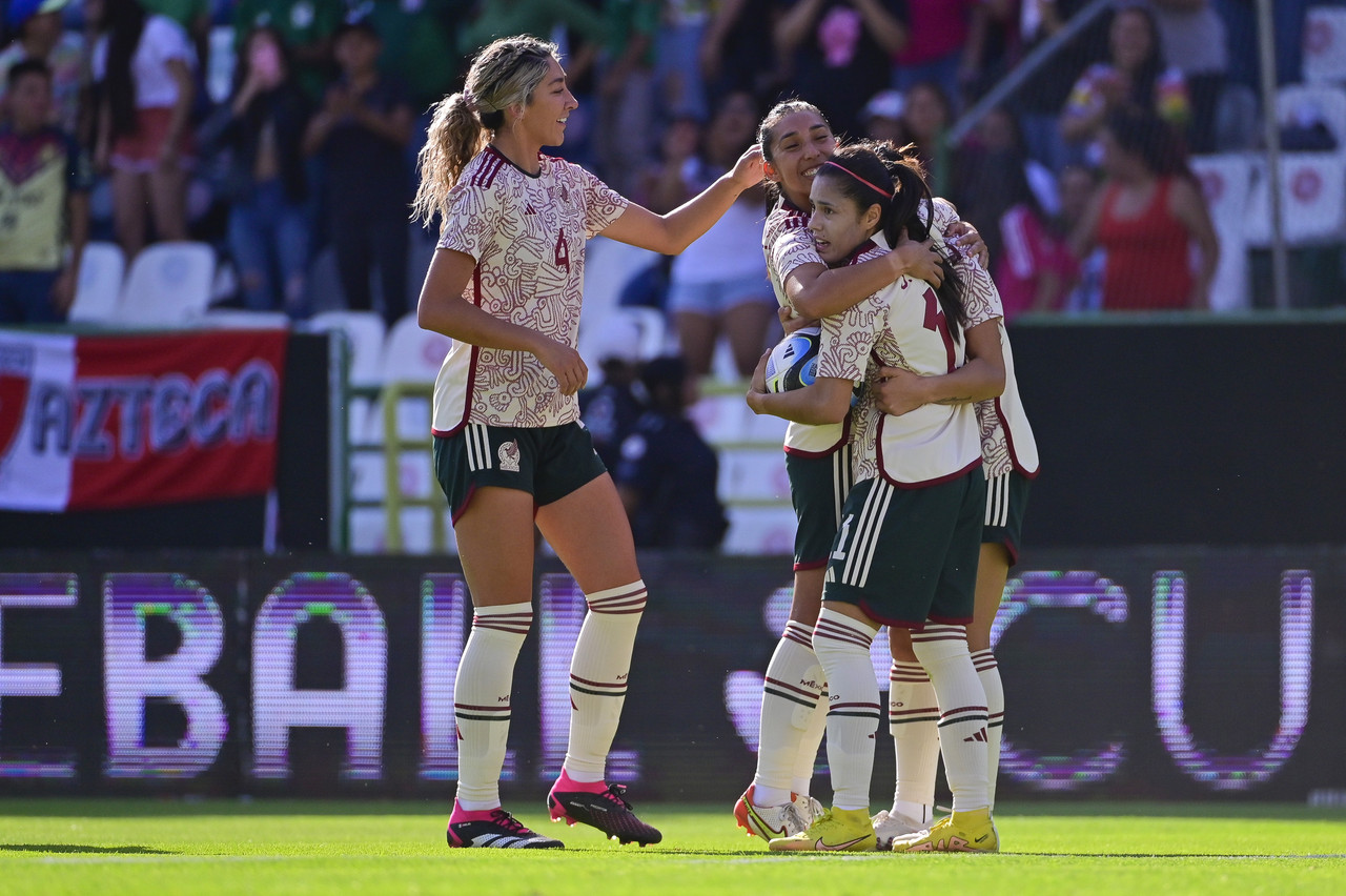 Goles y resumen del México Femenil 1-1 Colombia en Women's Revelations Cup 2023