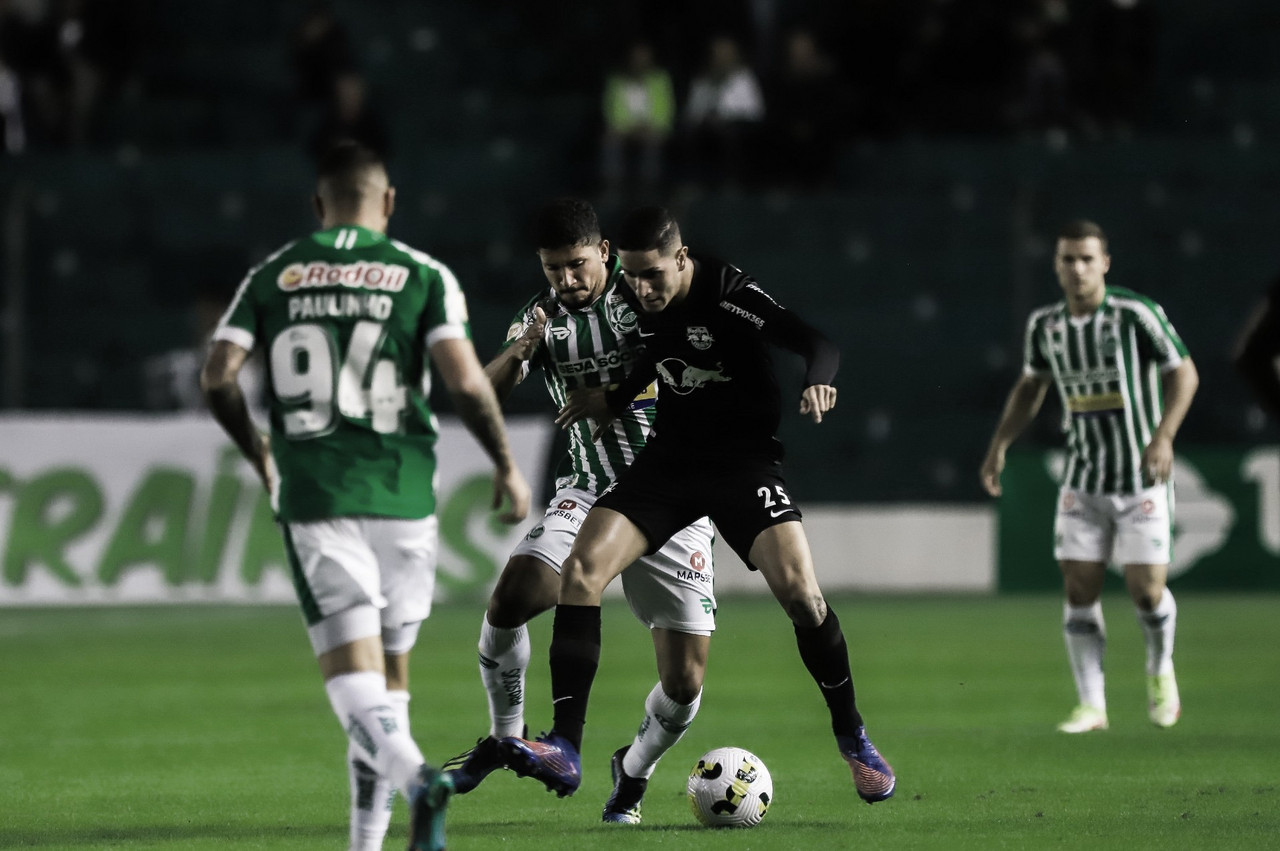 Com gol contra, Juventude e Bragantino empatam em jogo movimentado