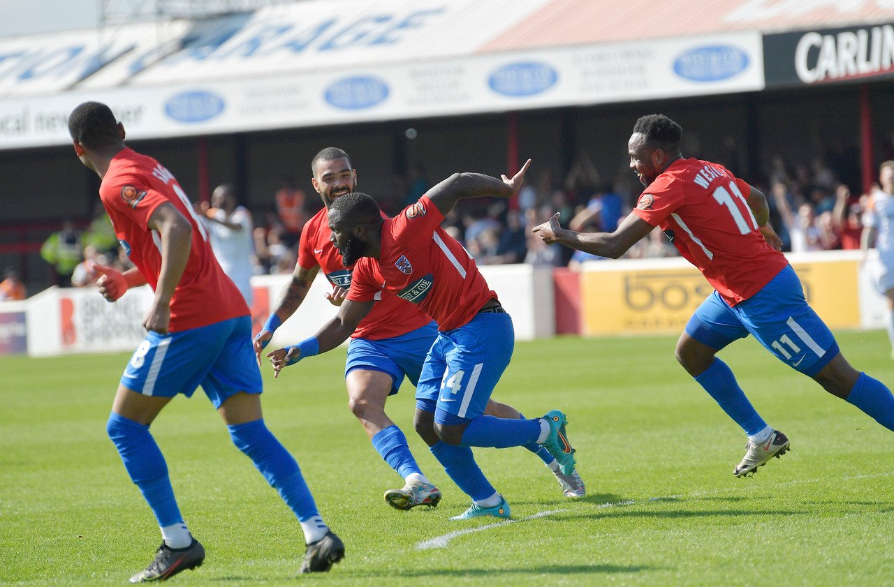 Dagenham & Redbridge 7-3 Barnet: Deadly Daggers strike seven on an extraordinary afternoon