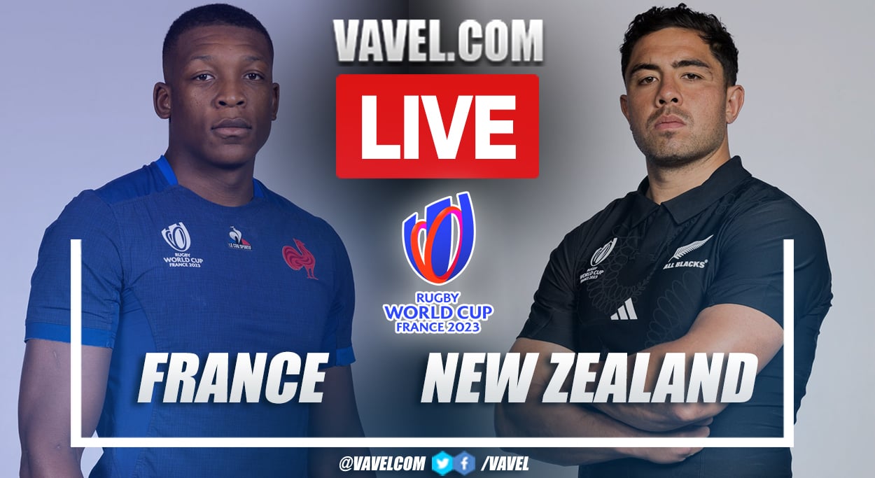 Highlights and points France 29-13 New Zealand in 2023 Rugby World Cup 09/08/2023