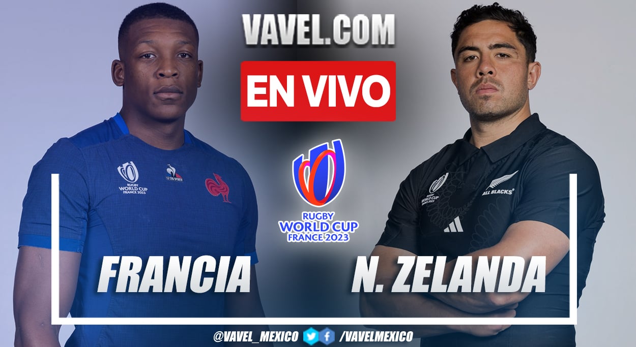 Francia vs Nueva Zelanda EN VIVO hoy (29-13) | 08/09/2023