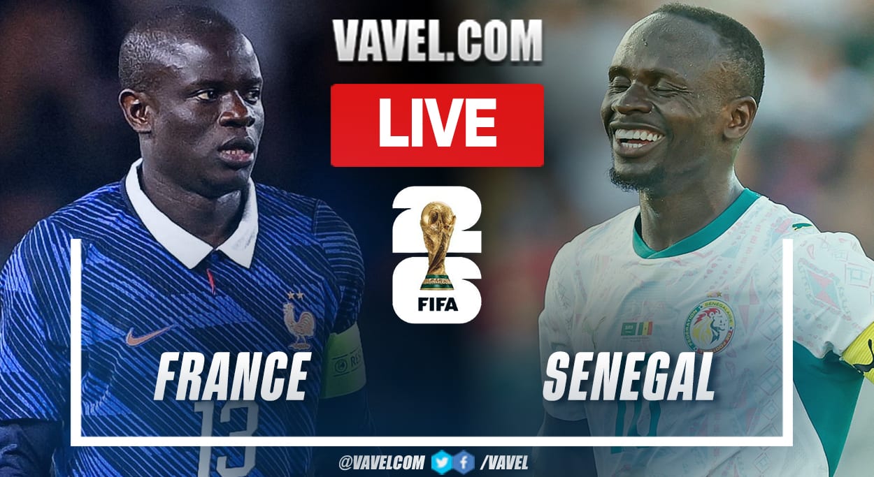 France vs Senegal LIVE Score Updates: Truncated game (0-0)