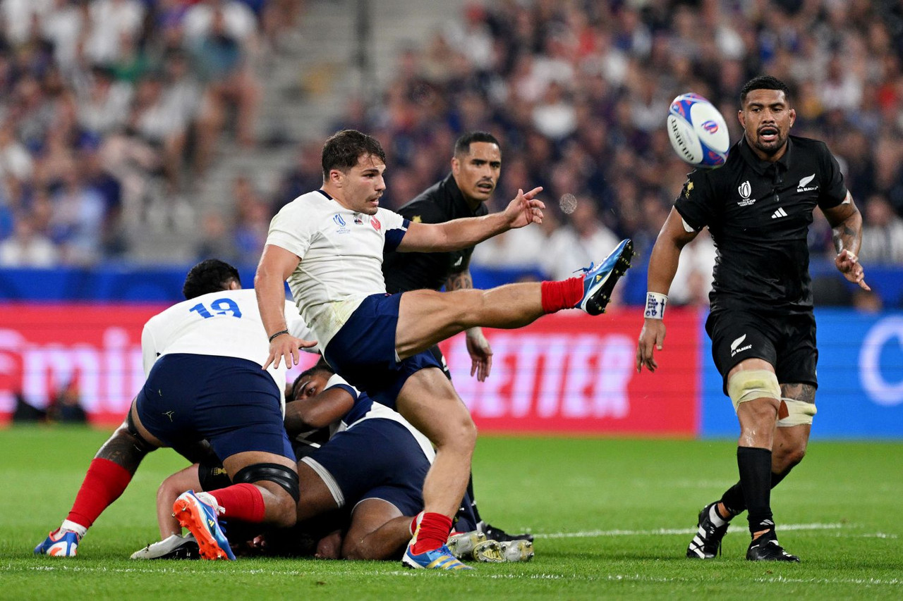 Ensayos y resumen del Francia 28-29 Sudáfrica en Mundial de Rugby 2023