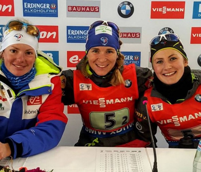Biathlon, Anterselva: la Francia si impone nella staffetta femminile, quarto posto per l'Italia