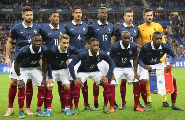 Francia se enfrentará a Rumanía, Suiza y Albania en la Eurocopa de 2016
